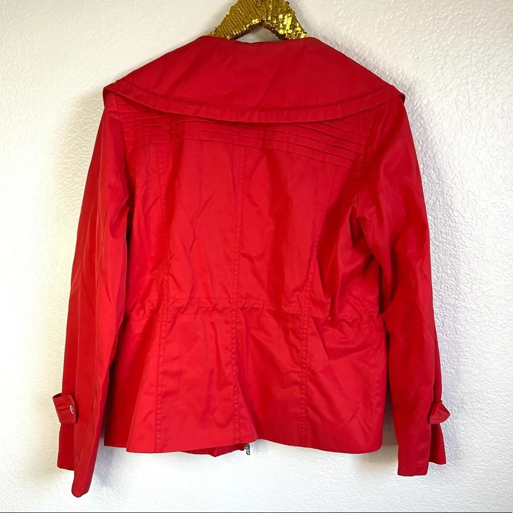 Guess Red Zip-Up Jacket - Picture 2 of 6
